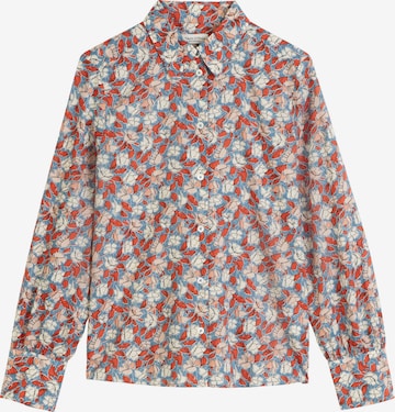 Marc O'Polo Bluse in Blau: Vorderseite