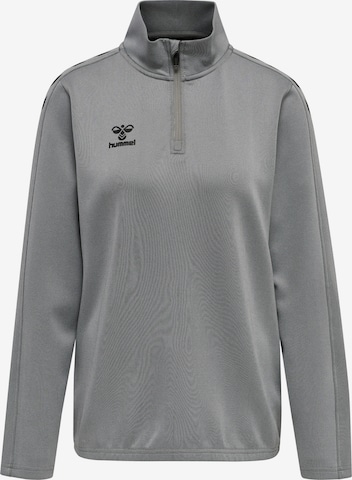 Hummel Athletic Sweatshirt in Grey: front