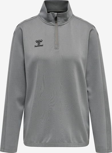 Hummel Sportief sweatshirt in de kleur Grijs gemêleerd / Zwart, Productweergave