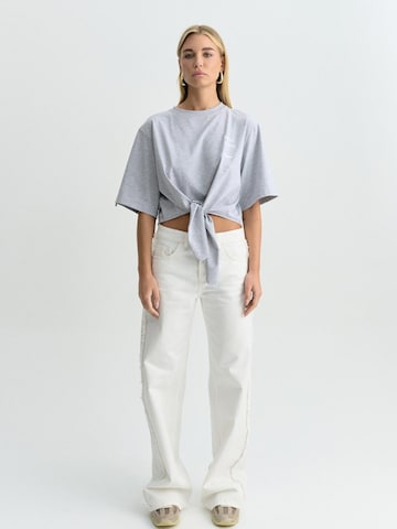 Loosefit Jean FEMSSY en blanc : devant