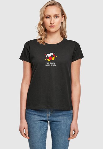 Merchcode Shirt in Schwarz: Vorderseite