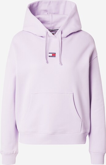 Tommy Jeans Sweat-shirt en violet pastel, Vue avec produit