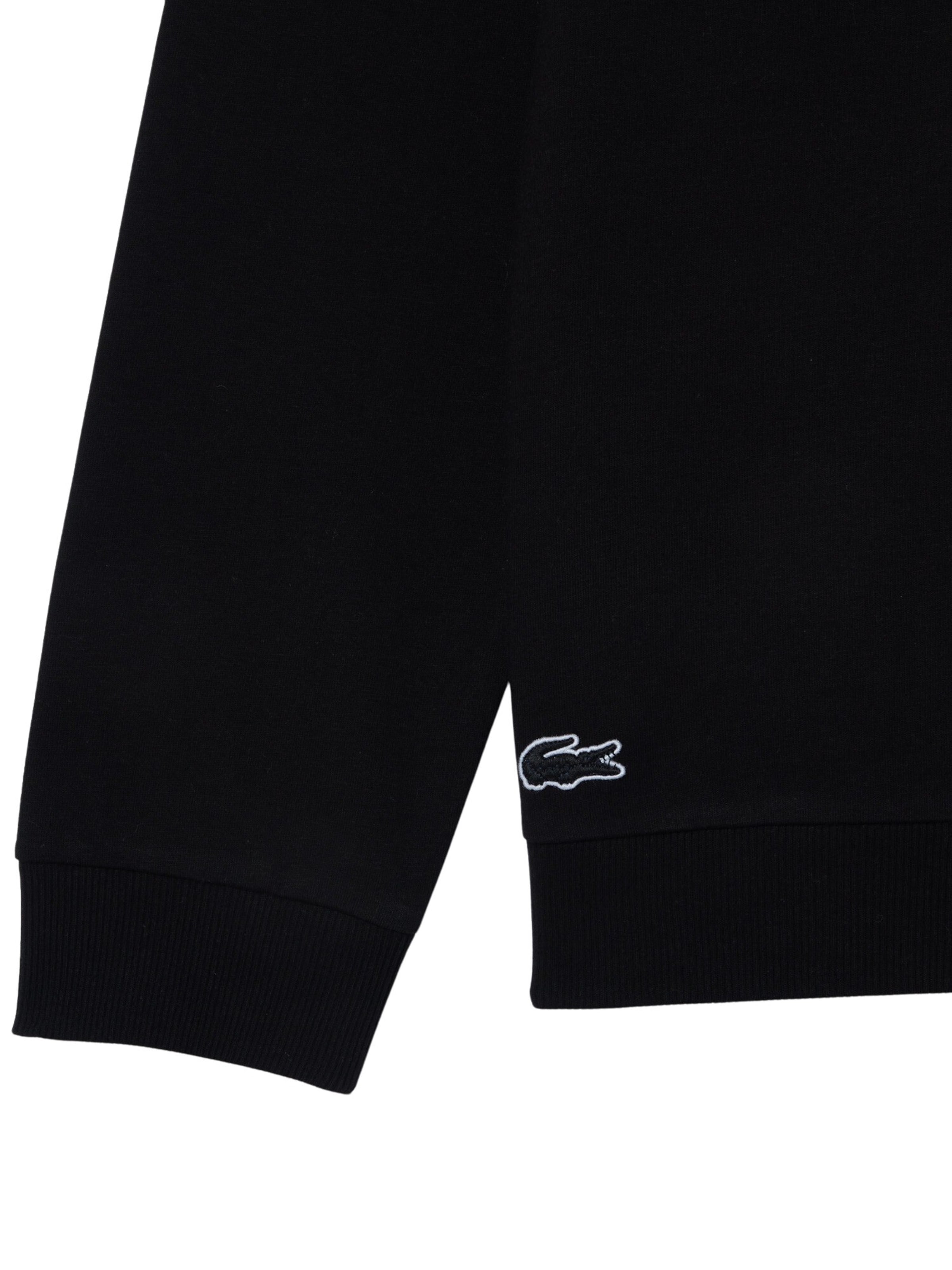 LACOSTE Sweatshirt i svart