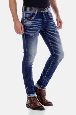 CIPO & BAXX Slimfit Jeans in Blauw
