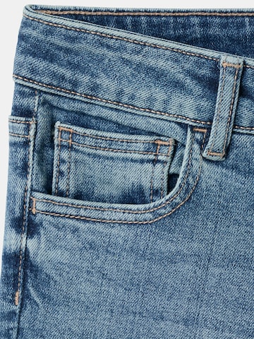MANGO Flared Jeans 'FLORA' in Blue