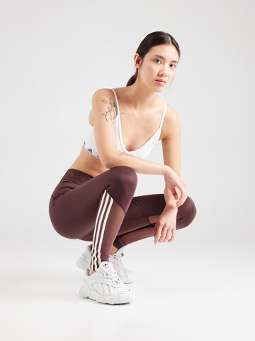 ADIDAS PERFORMANCE Скинни Спортивные штаны 'Hyperglam' в Коричневый