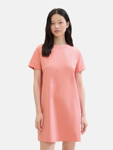 TOM TAILOR DENIM Kleid in Pink: Vorderseite