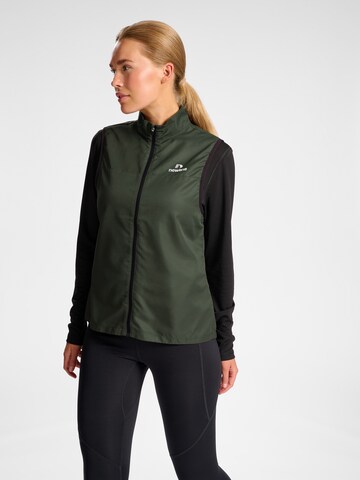 Gilet de sport Newline en vert : devant