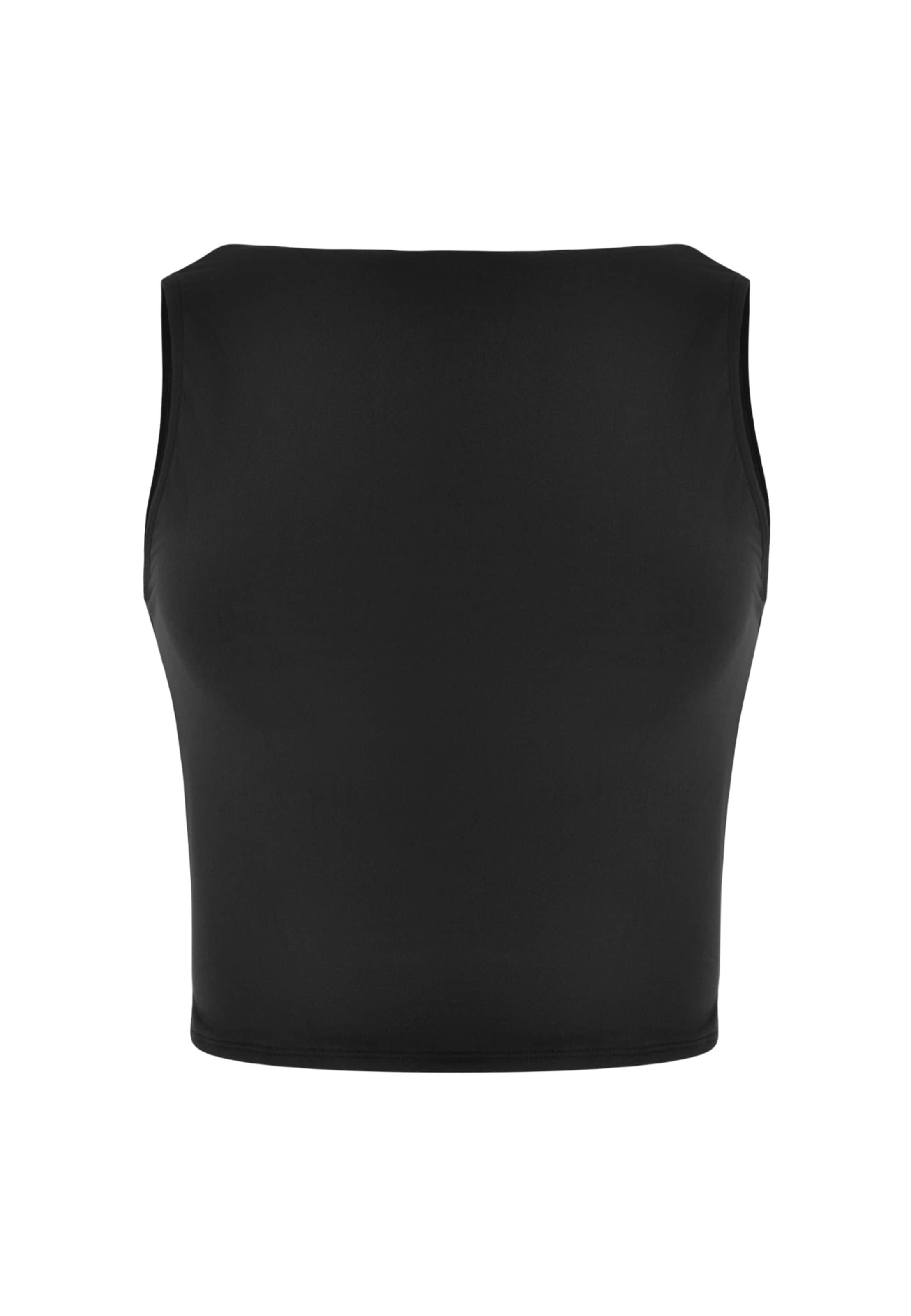 OW Collection Top 'Eris' in XS in de kleur Zwart, Productweergave