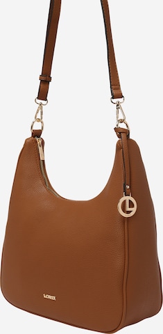 L.CREDI Handbag 'Josa' in Brown: front
