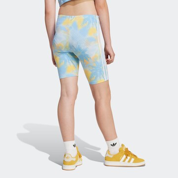 ADIDAS ORIGINALS Skinny Shorts in Blau