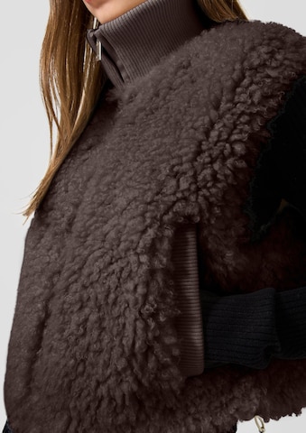 Gilet QS en marron