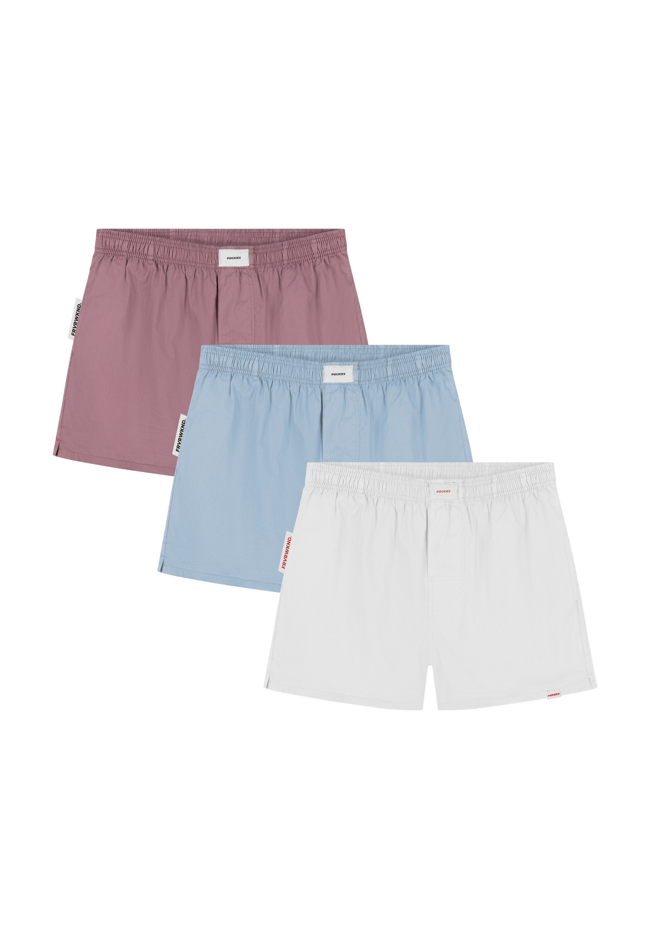 Pockies Boxerky – mix barev: přední strana