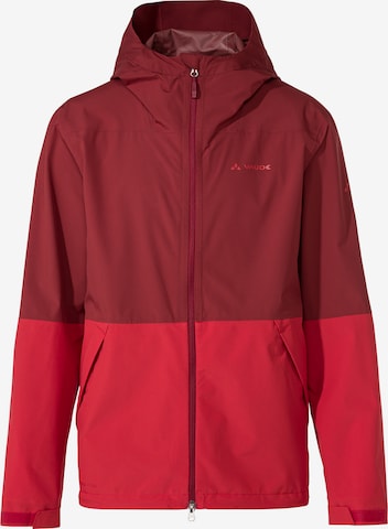 VAUDE Outdoorjas 'M Neyland 2.5L J' in Rood: voorkant