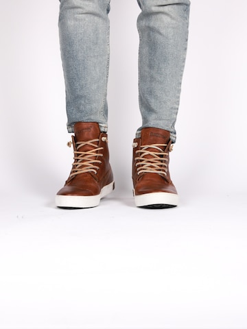 BLACKSTONE Schnürstiefel in Braun