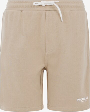 PROTEST Pants 'PRTCLINT JR' in Brown: front