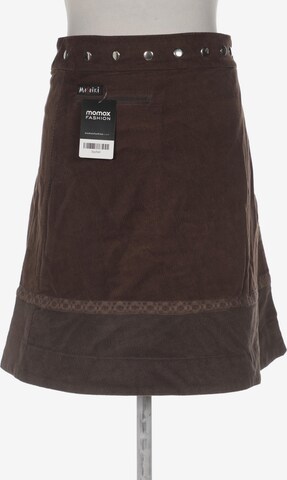 MOSHIKI Skirt in S in Brown: front