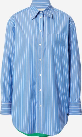 Weekend Max Mara Blouse 'LAPPOLE' in Blue: front