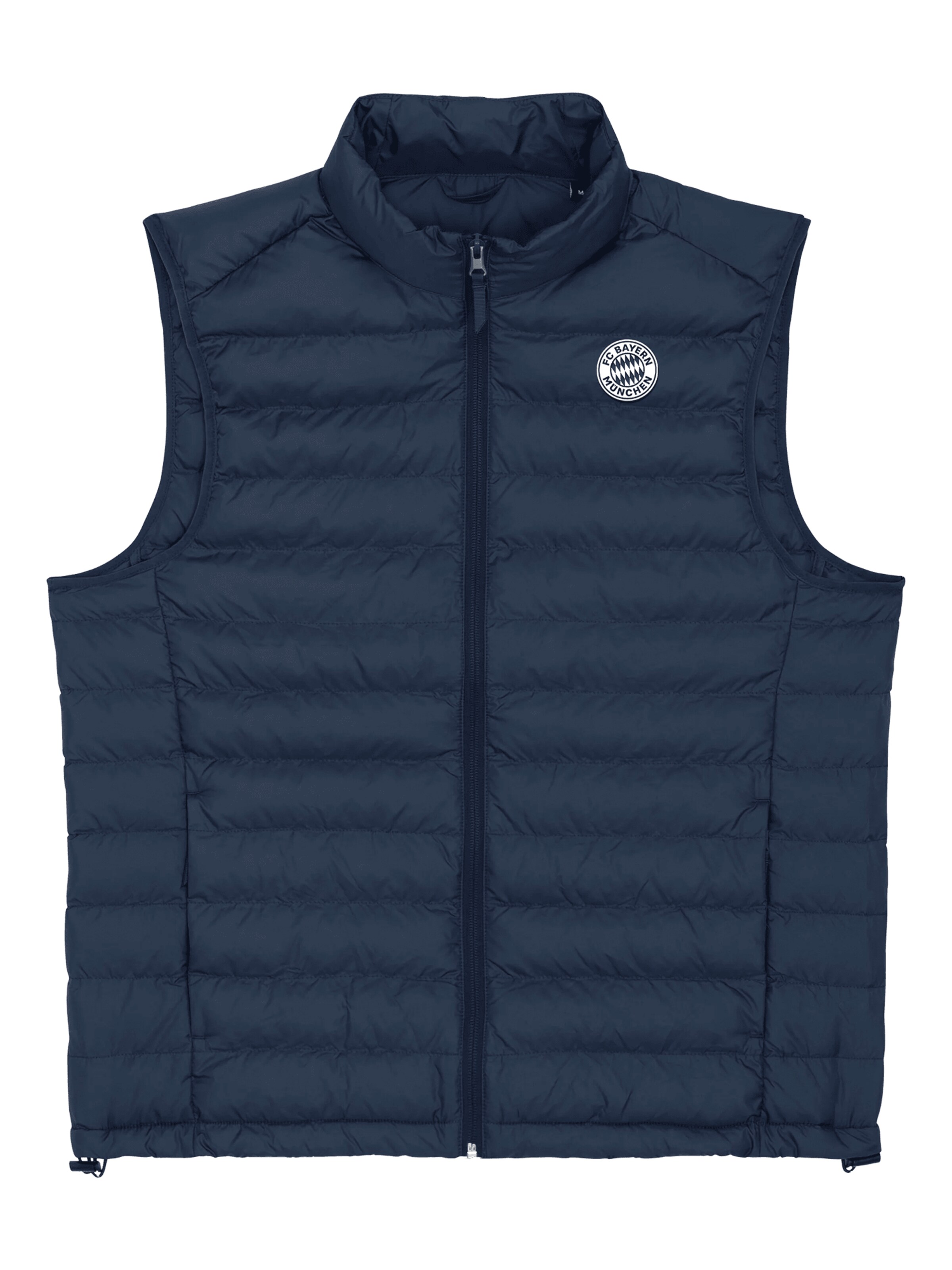 FC BAYERN MÜNCHEN Steppweste in Blau: Vorderseite