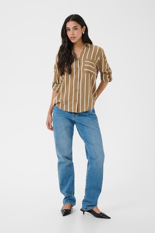 T-shirt 'Babara ' Kaffe en beige
