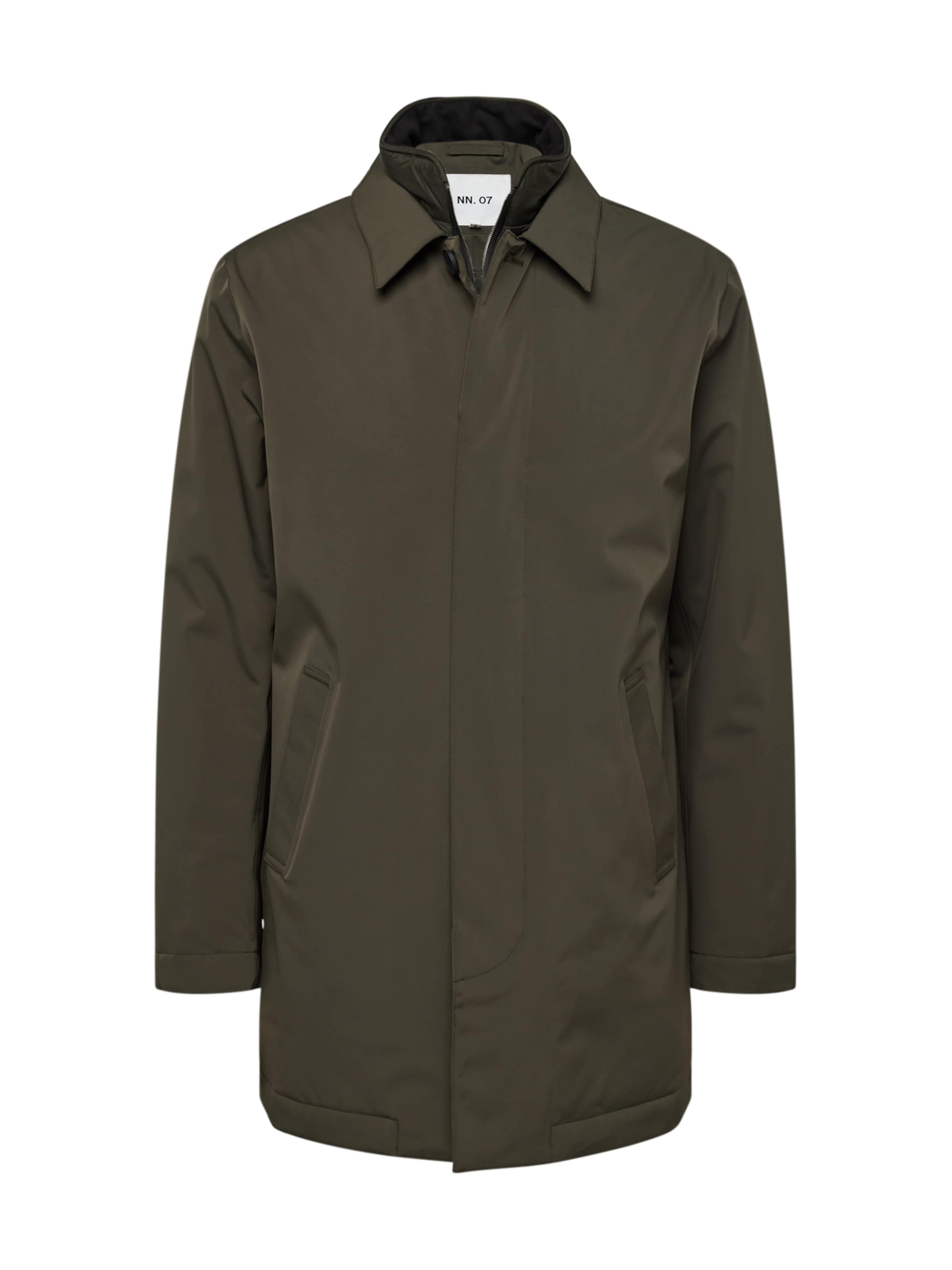 Cappotto di mezza stagione 'Blake 8240' di NN07 in verde: frontale