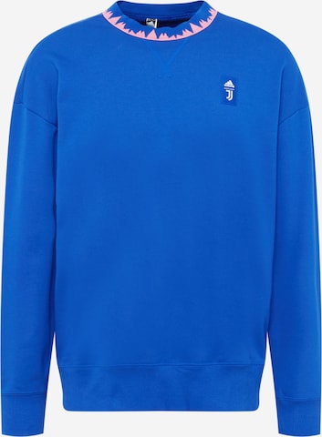ADIDAS PERFORMANCE Athletic Sweatshirt 'Juventus Turin' in Blue: front