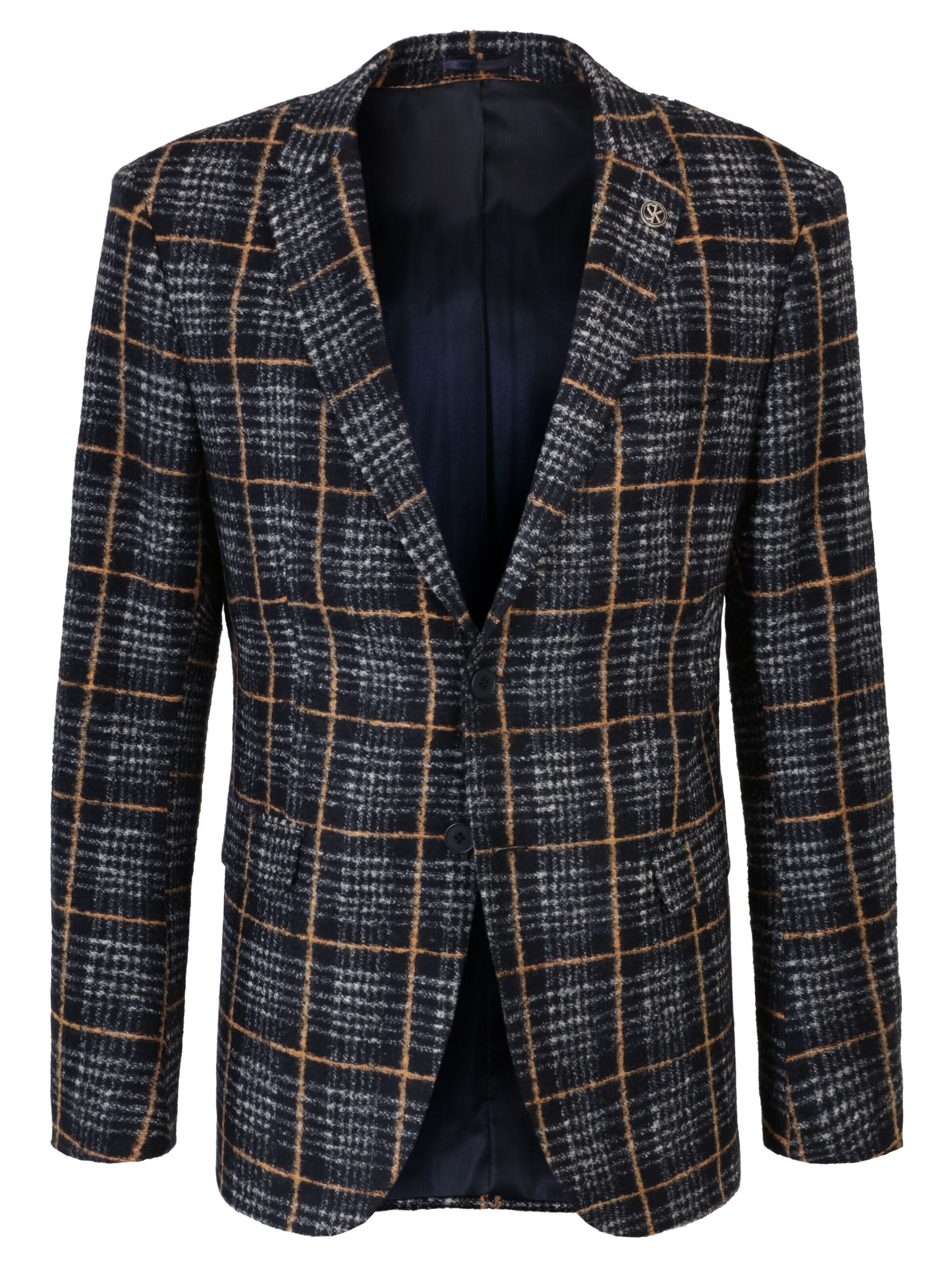 Steffen Klein Slim Fit Sakko in Blau: Vorderseite