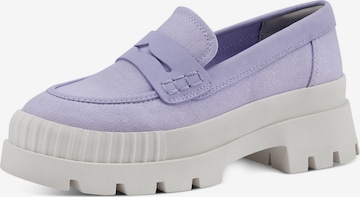 Chaussure basse TAMARIS en violet : devant