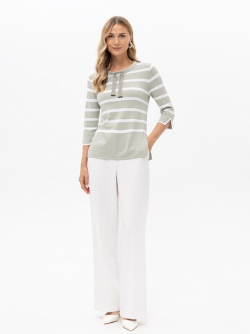 Passioni Pullover 'Strickpullover mit Glitzerbändern'‌‌‌‌‌‌‌‌‌‌ in Grün