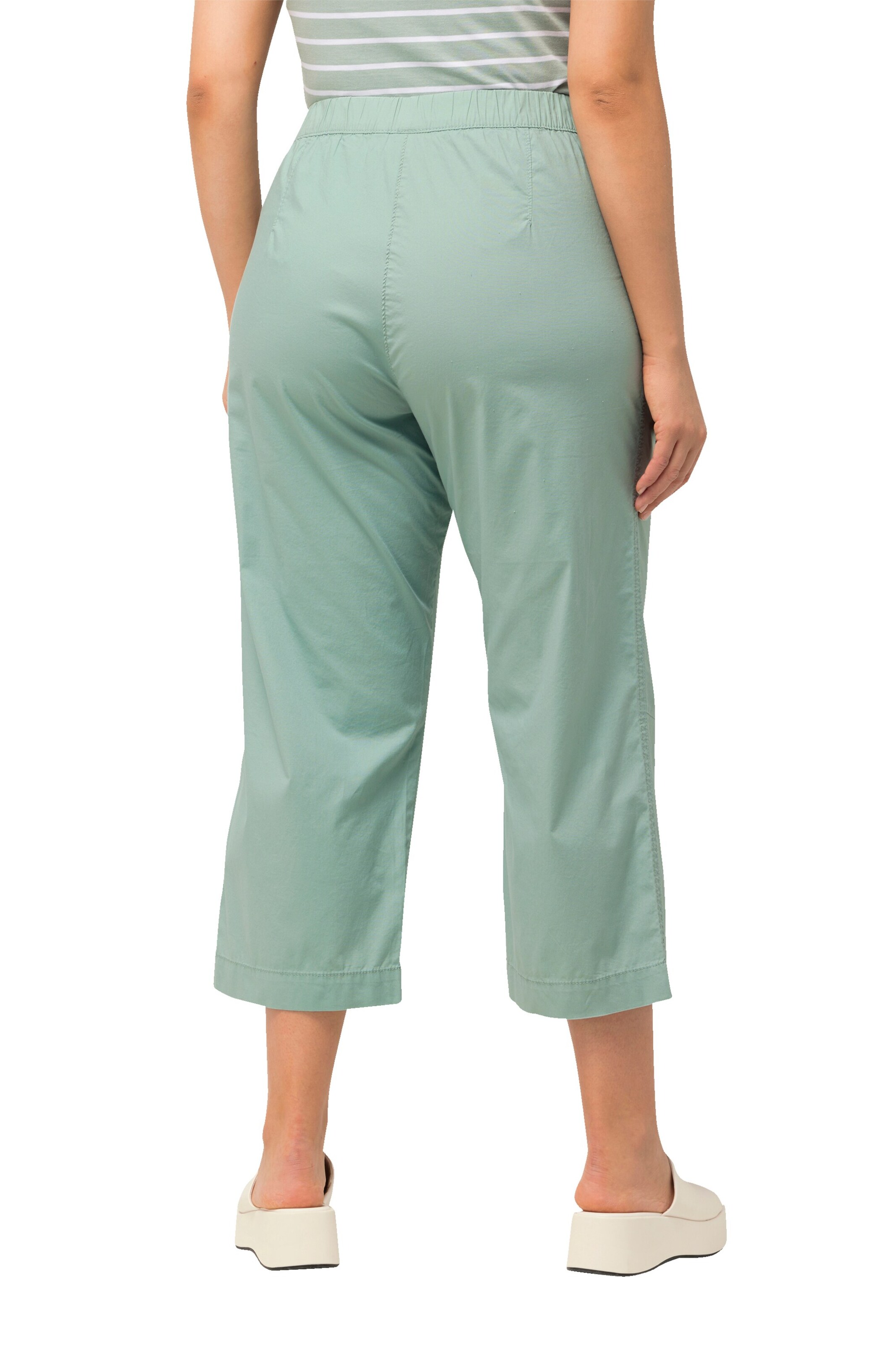 Ulla Popken Loose fit Trousers in Green