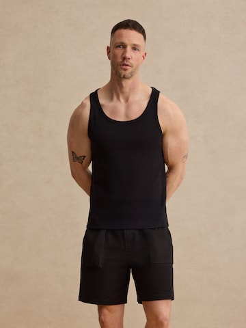 DAN FOX APPAREL Shirt 'Vince' in Black: front