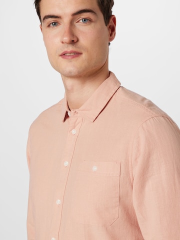 BLEND Regular fit Button Up Shirt in Pink