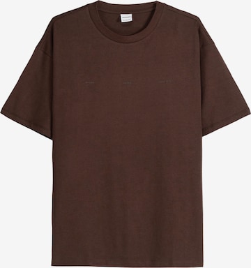 Bershka Skjorte i brun: forside