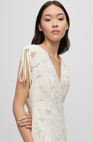 BOSS Kleid 'Dipata' in Weiß