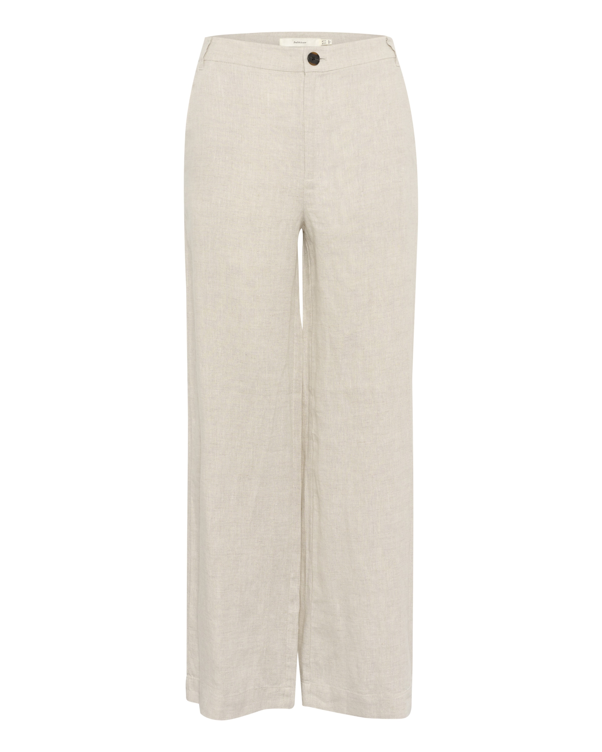 InWear Szeroka nogawka Spodnie &#x27;Solina&#x27; w kolorze beżowy: przód