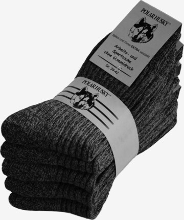 Polar Husky Athletic Socks in Grey