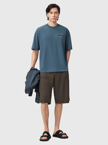 AllSaints Tričko 'REDACT' – modrá