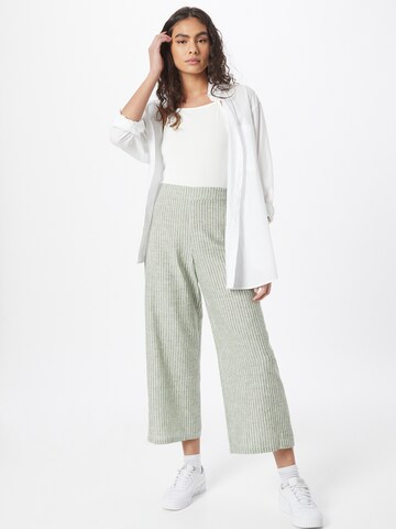 Designers Society Wide leg Broek 'TERRAL' in Groen