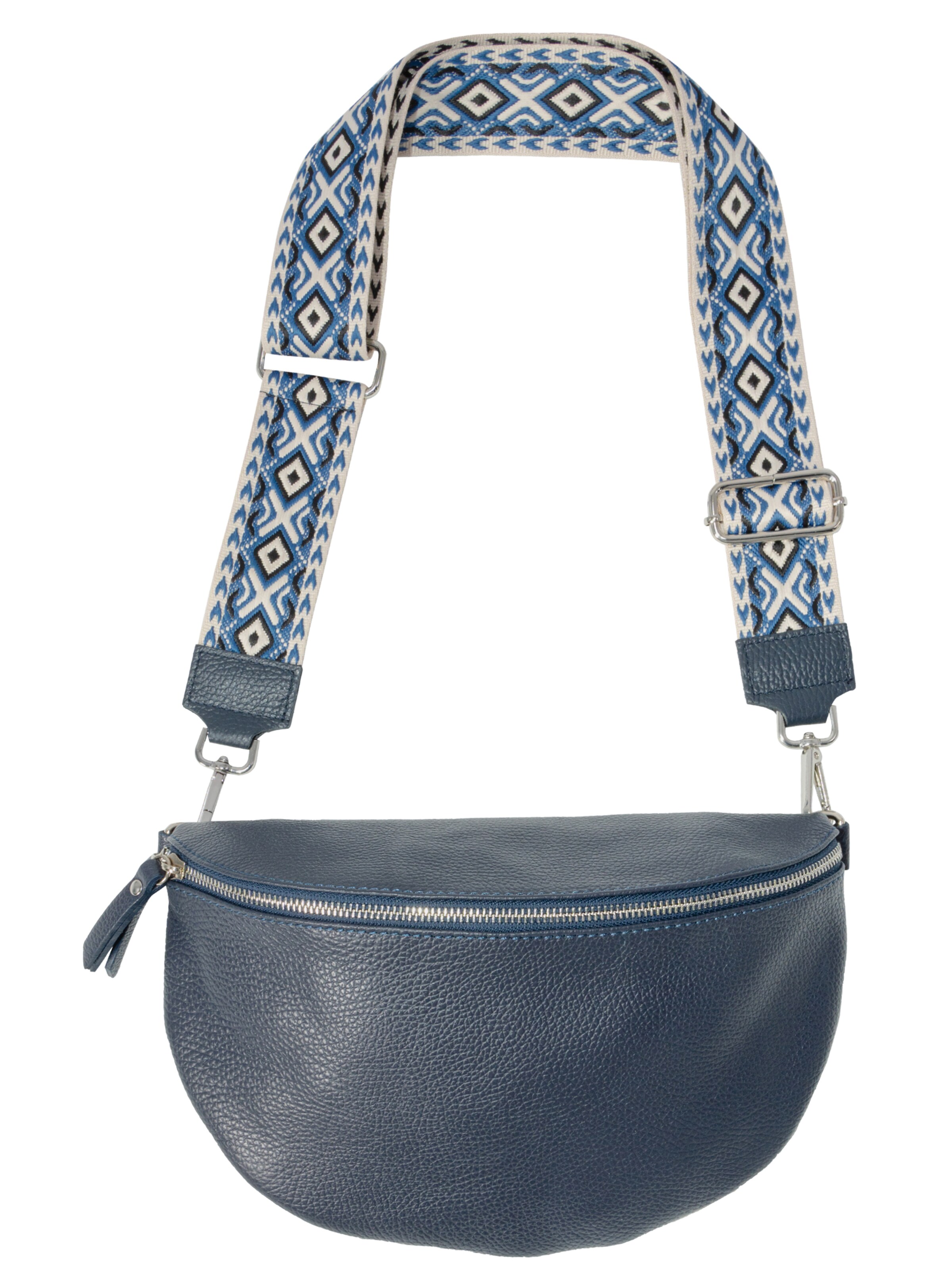 Seasons of April Gürteltasche in Blau: Vorderseite