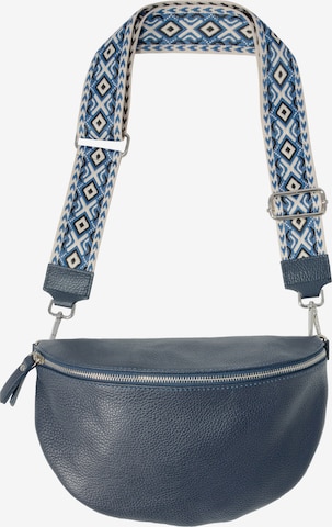 Seasons of April Gürteltasche in Blau: Vorderseite