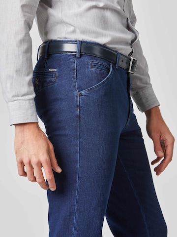 MEYER Slimfit Jeans 'CHICAGO' in Blau