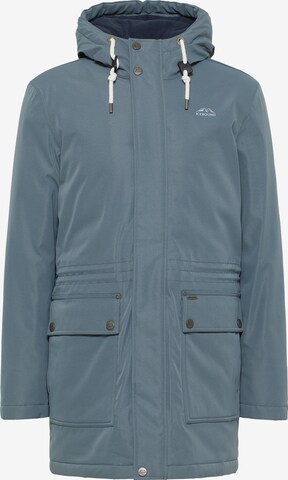 Veste fonctionnelle 'Arctic' ICEBOUND en bleu : devant