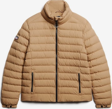 Superdry Tussenjas 'Fuji' in Beige: voorkant