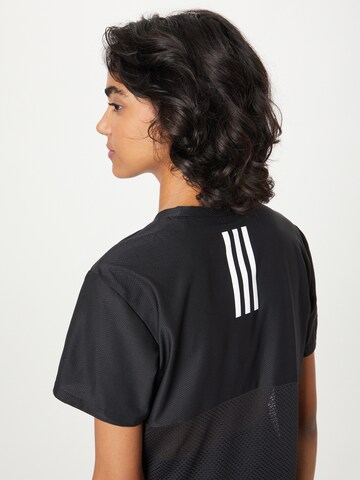 ADIDAS SPORTSWEAR Funkční tričko 'Adi Runner ' – černá