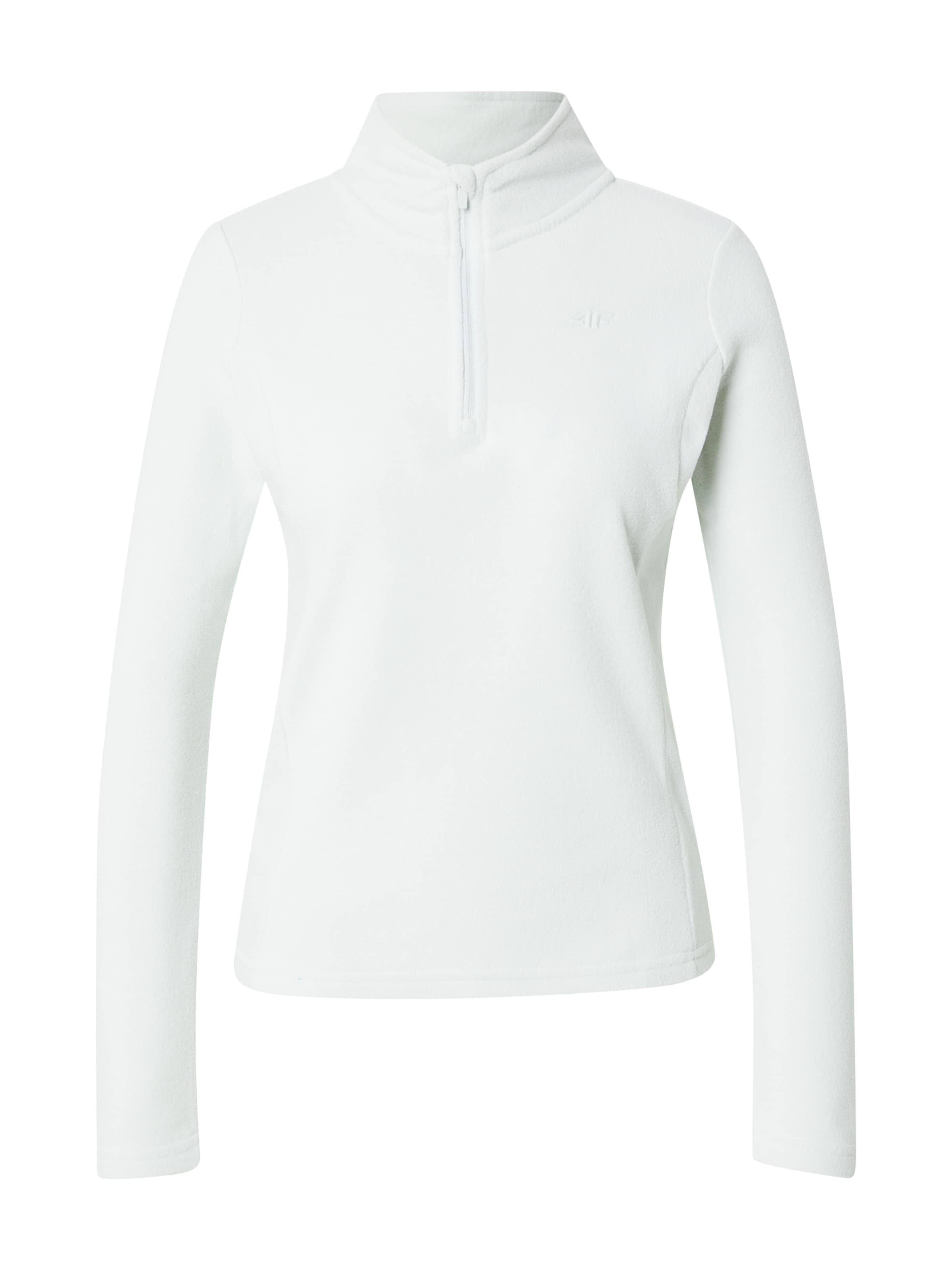 4F Sweter sportowy w kolorze zielony: przód