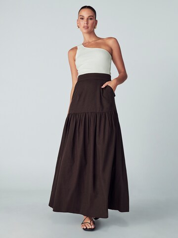 Willa Skirt 'VALENCIA' in Brown