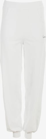 Winshape Tapered Παντελόνι φόρμας 'WH12' σε λευκό: μπροστά