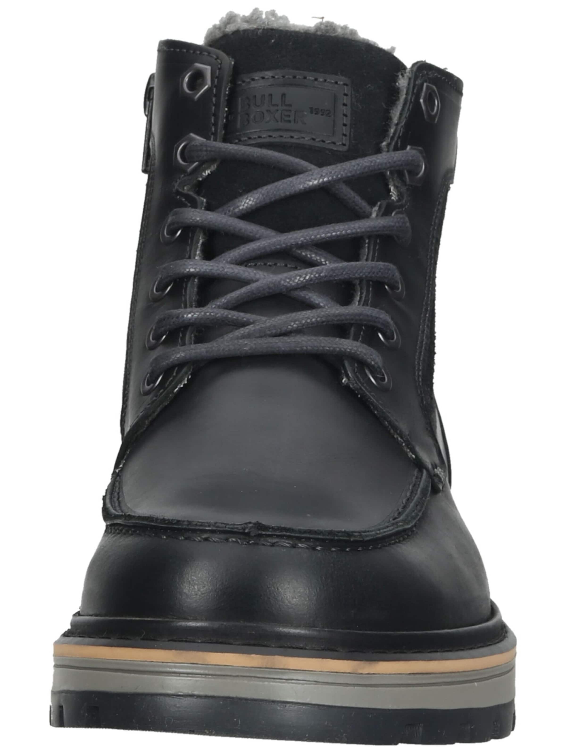 Boots stringati di BULLBOXER in nero