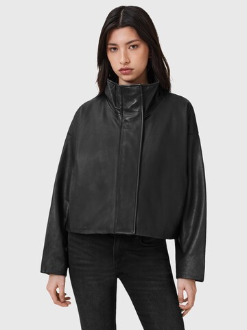 AllSaints Prehodna jakna 'RYDER' | črna barva: sprednja stran