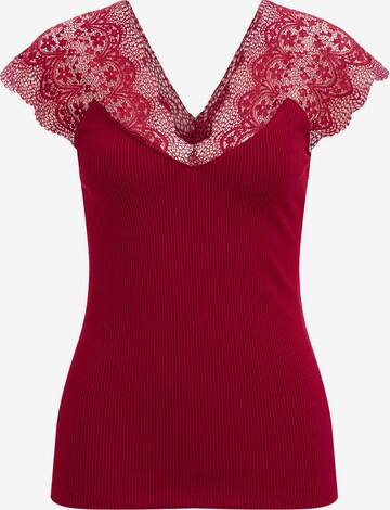 WE Fashion Top in Rood: voorkant